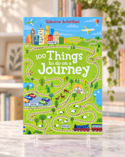100 Things to Do on a Journey, activity book front cover