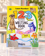 123 Numbers Writing Book, front cover