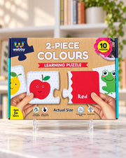 2-Piece Colours Learning Puzzle, box front