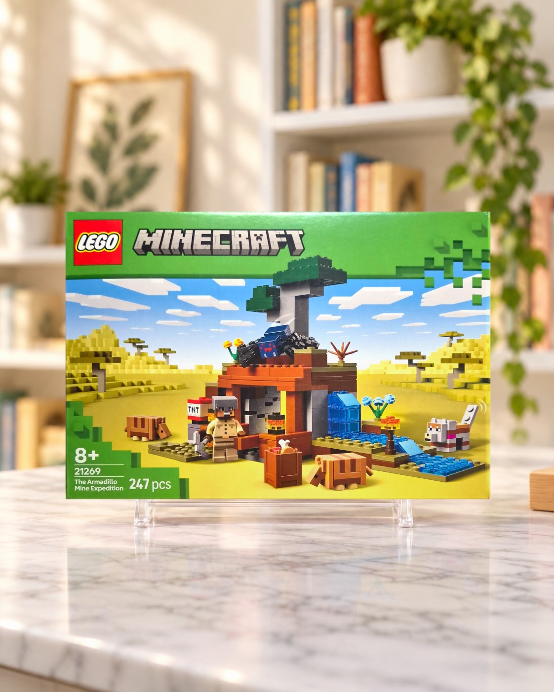 21269 Lego Minecraft The Armadillo Mine Expedition, box front