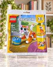 30714 Lego Creator 3in1 Orange Cat Pouch, front