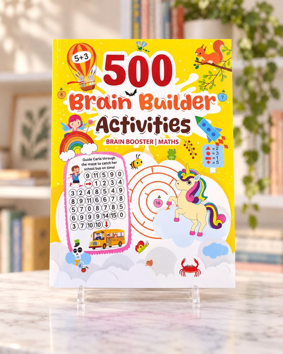 500 Brain Builder Activities, front cover