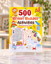 500 Brain Builder Activities, front cover