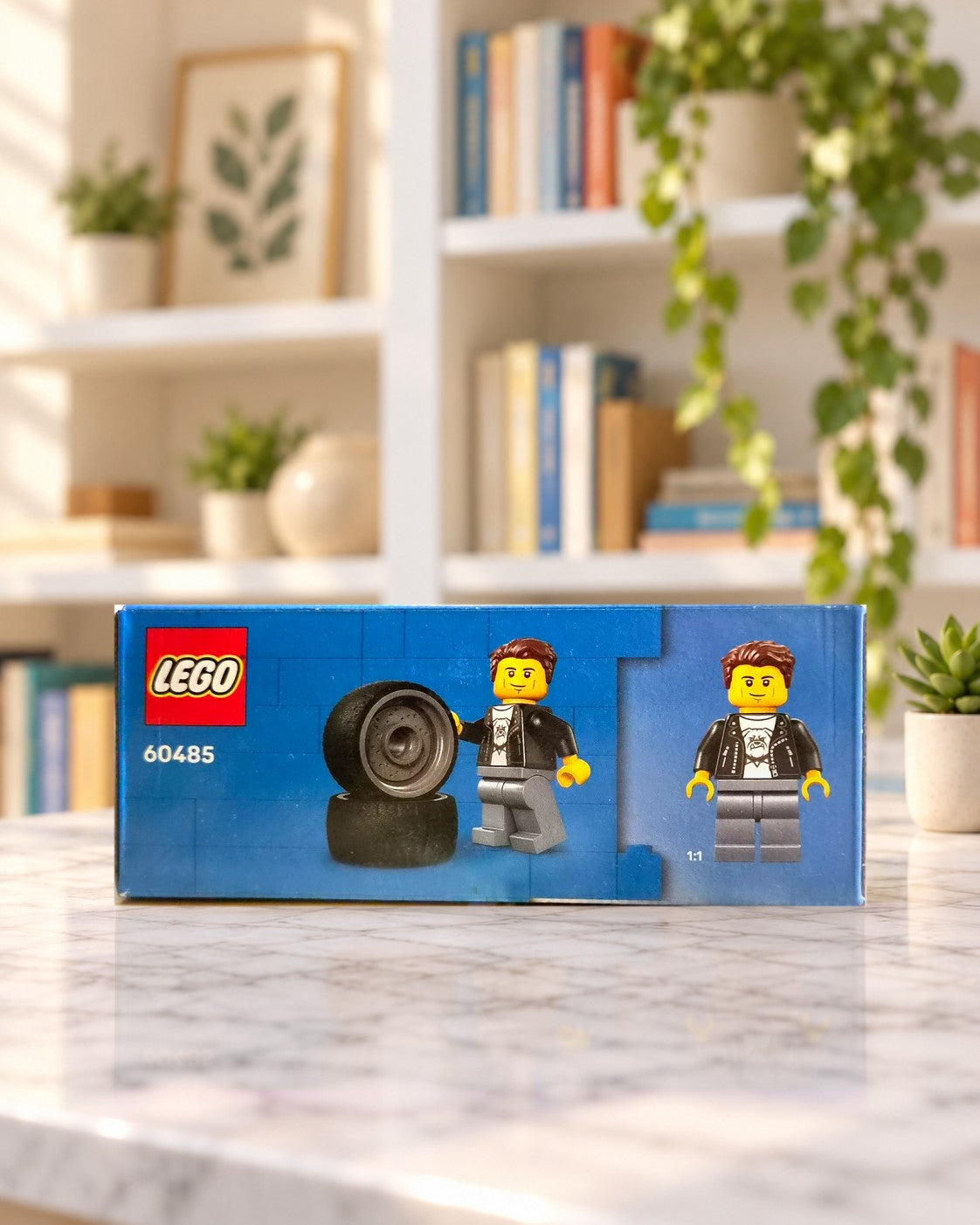 60485 Lego City Hot Rod, box side