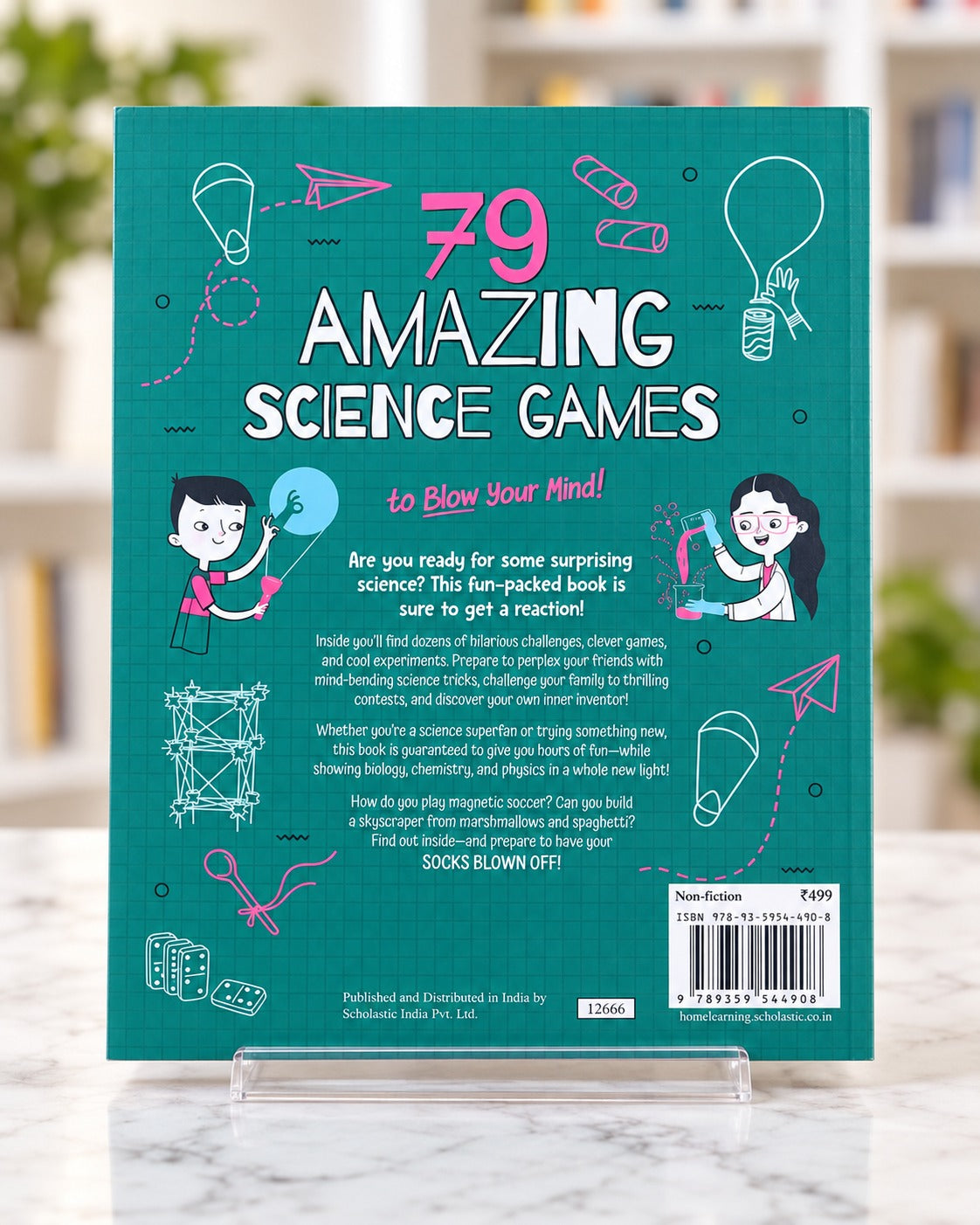 79 Amazing Science Games to Blow Your Mind! (STEM in Action), back cover