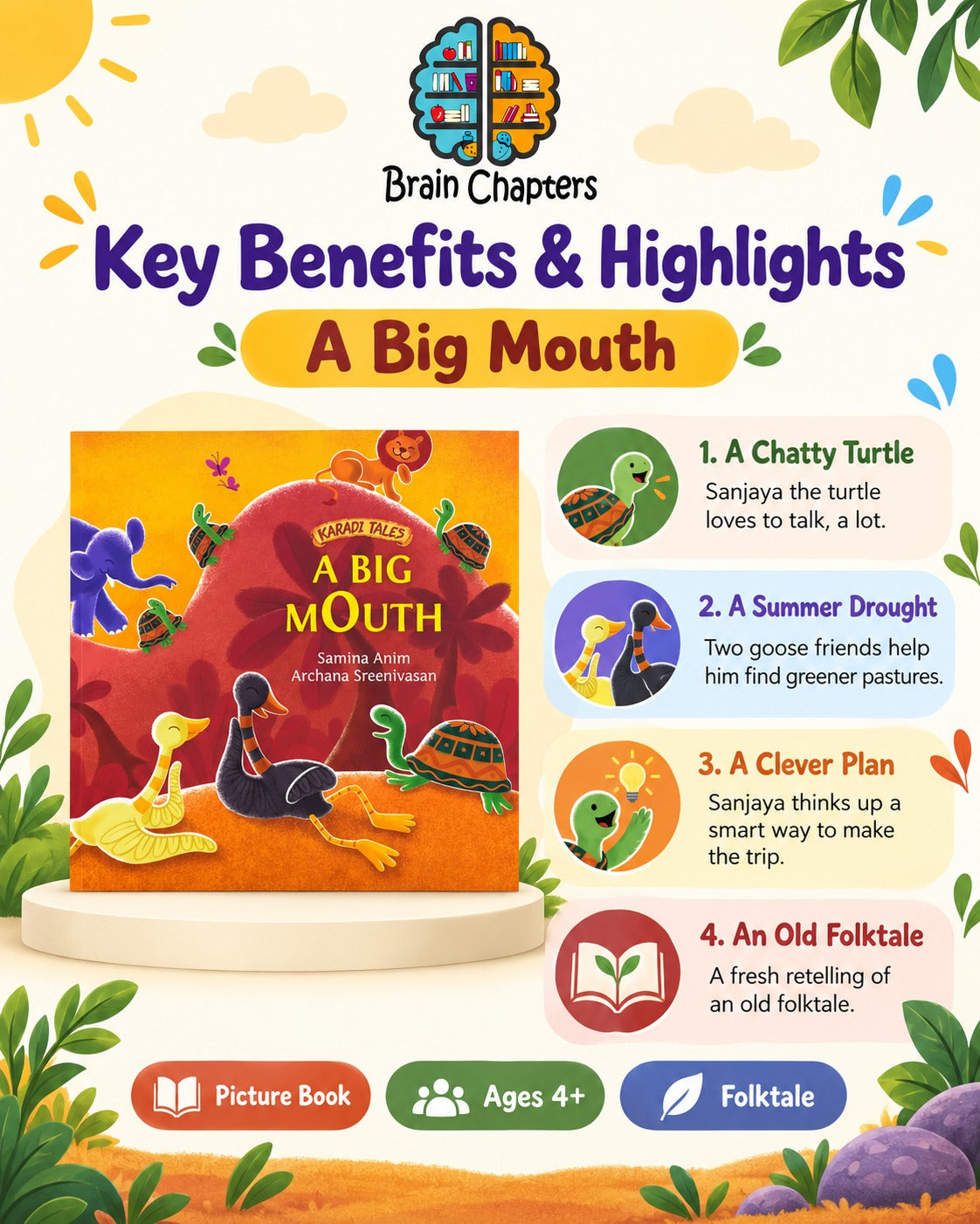 Key benefits and highlights of A Big Mouth