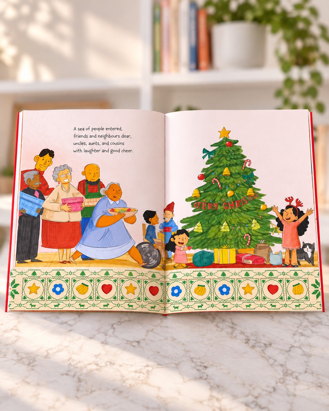 A Bite Before Christmas, inside pages
