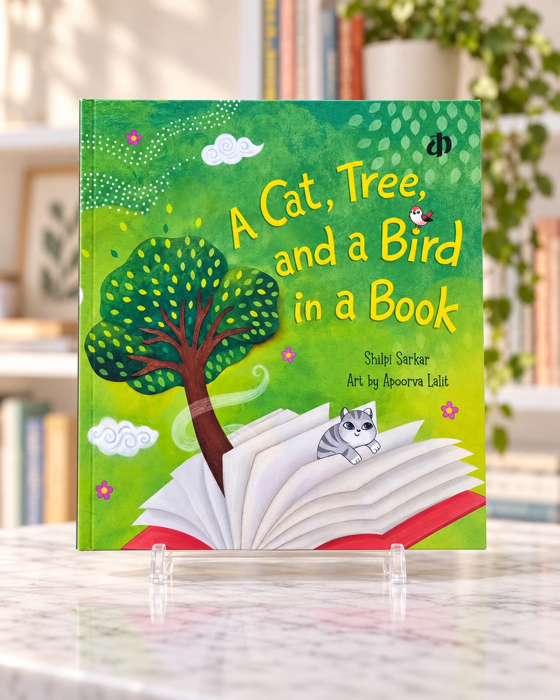 A Cat, Tree and a Bird in a Book, front cover