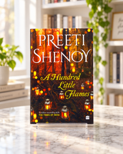 A Hundred Little Flames by Preeti Shenoy, paperback front cover