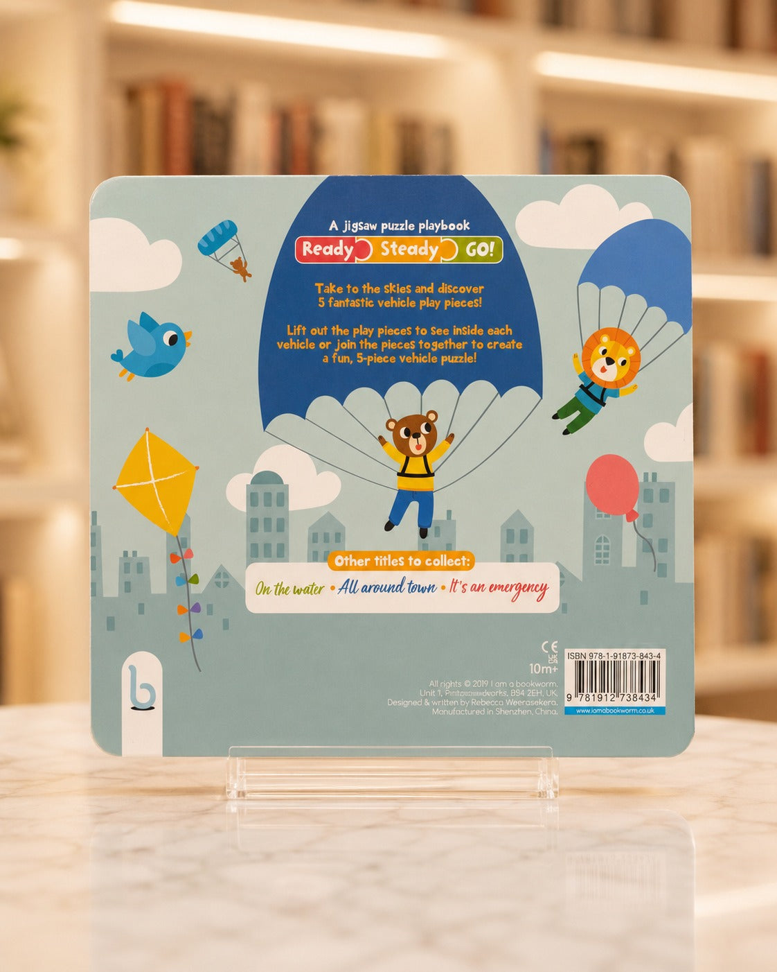 Ready Steady Go! A Jigsaw Puzzle Playbook – back cover