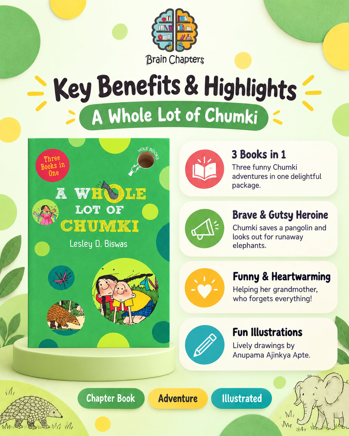 Key benefits and highlights of A Whole Lot of Chumki