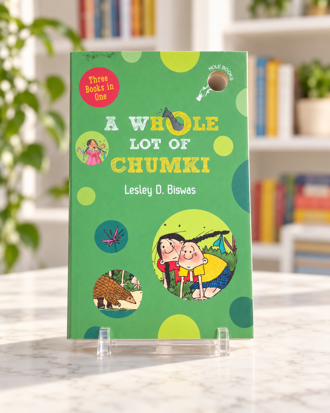 A Whole Lot of Chumki by Lesley D. Biswas, paperback front cover