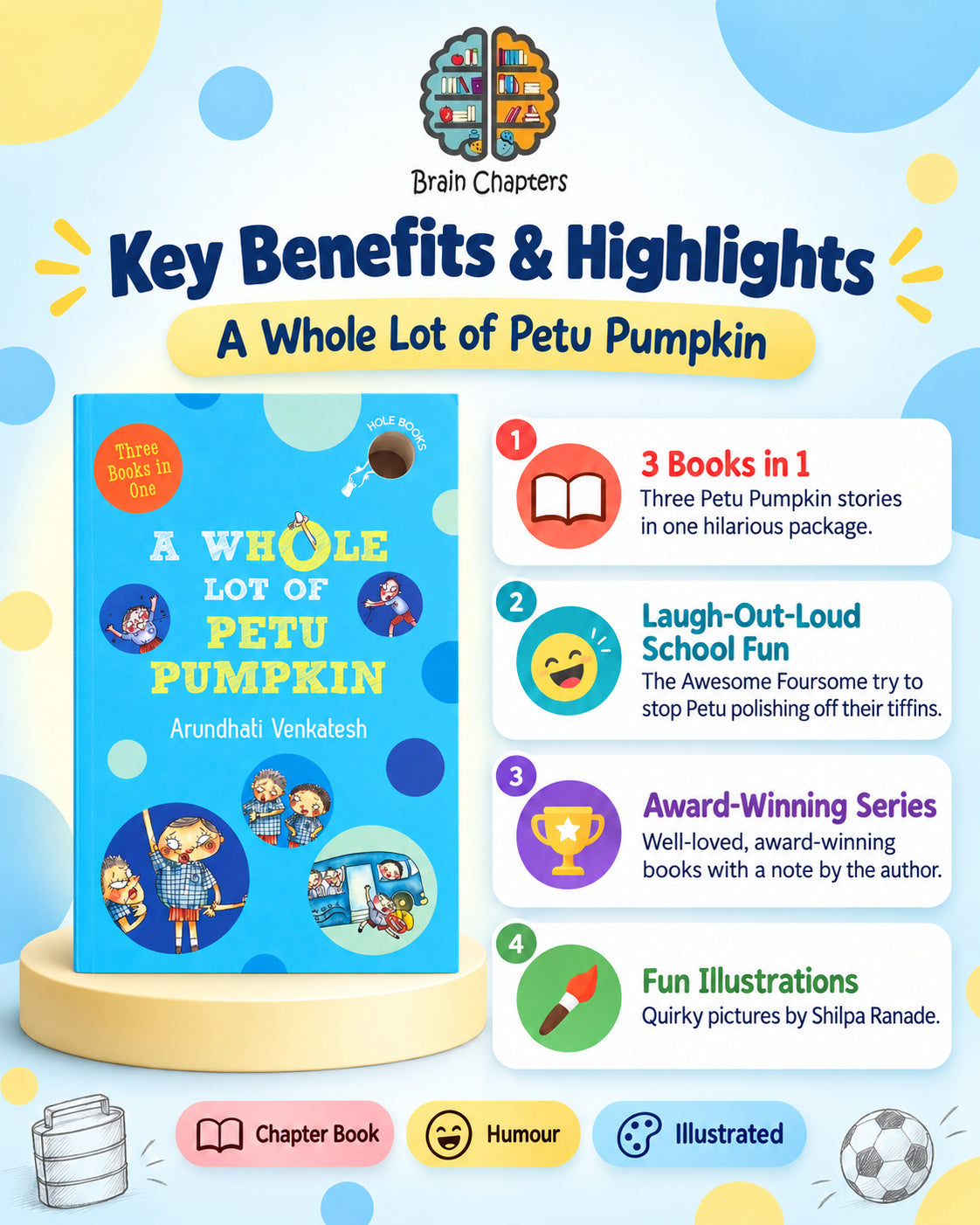 Key benefits and highlights of A Whole Lot of Petu Pumpkin
