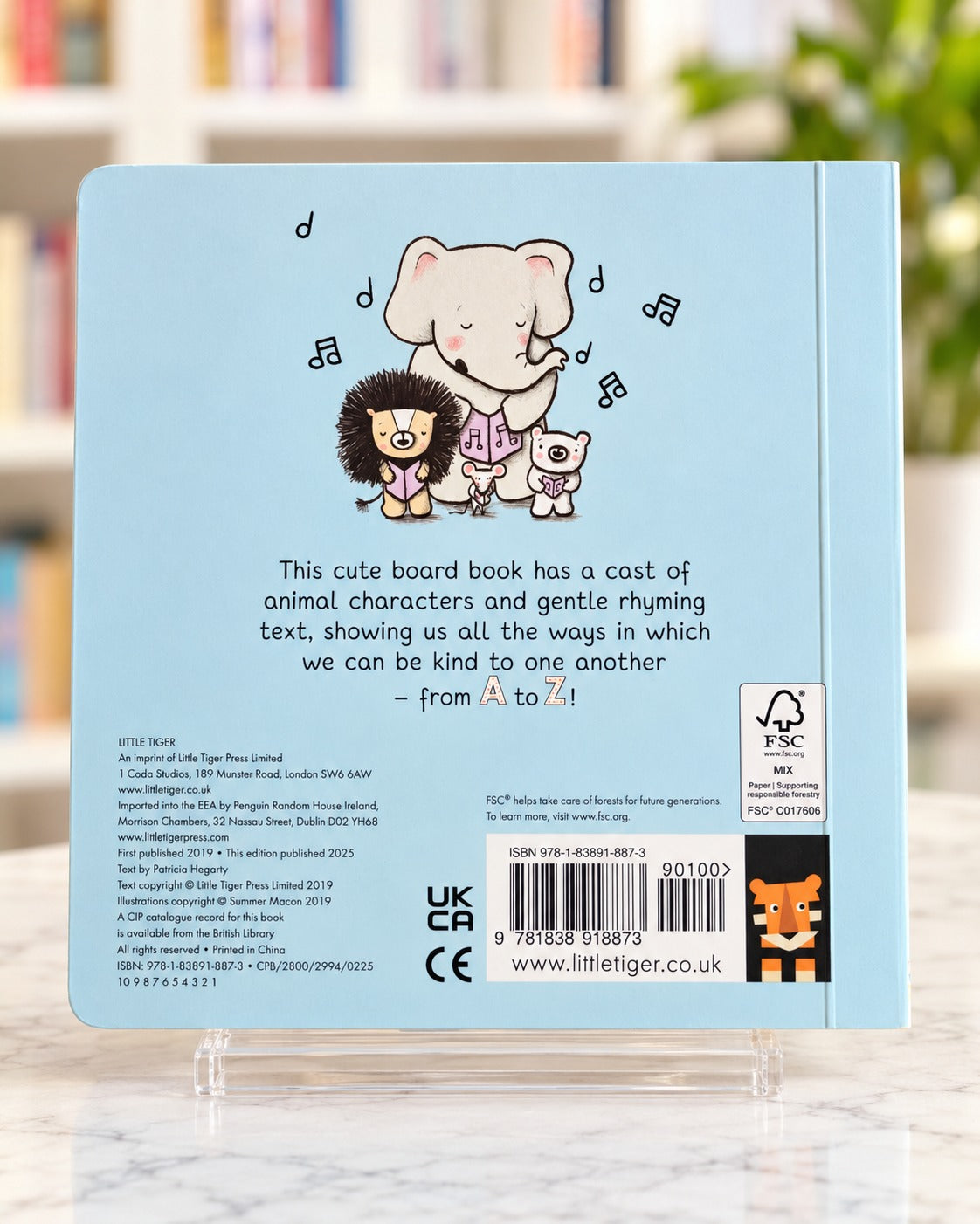 ABC of Kindness, back cover