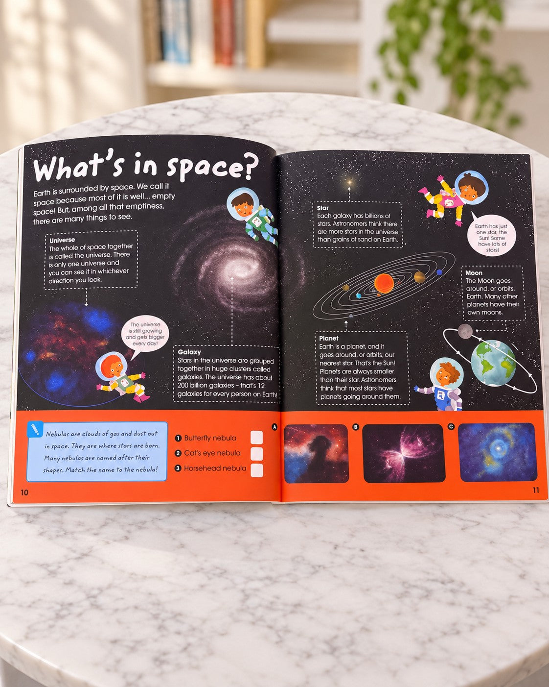 Factivity: Sparkling Space, inside pages