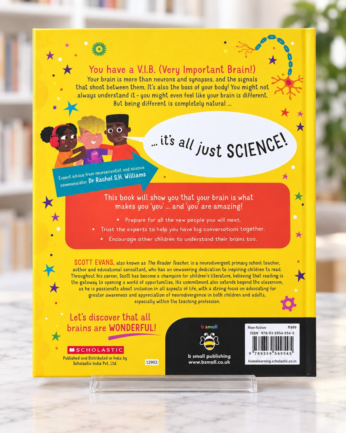 All Brains Are Wonderful, back cover