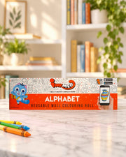 Alphabet Reusable Colouring Roll (6 Inch), box front