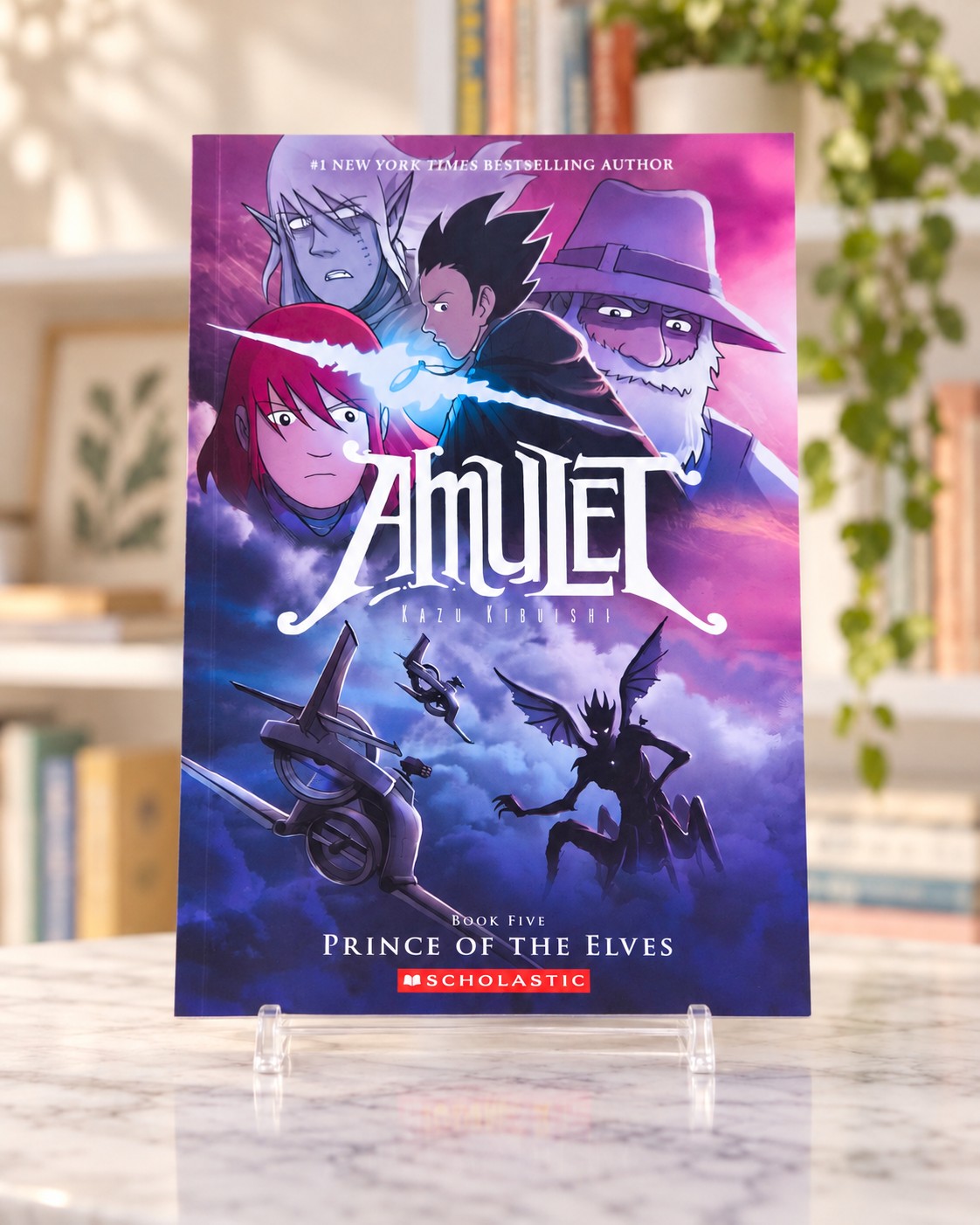 Amulet Book Five: Prince of the Elves, front cover