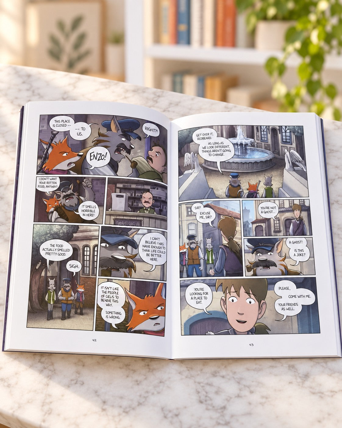 Amulet Book Four: The Last Council, inside pages 1