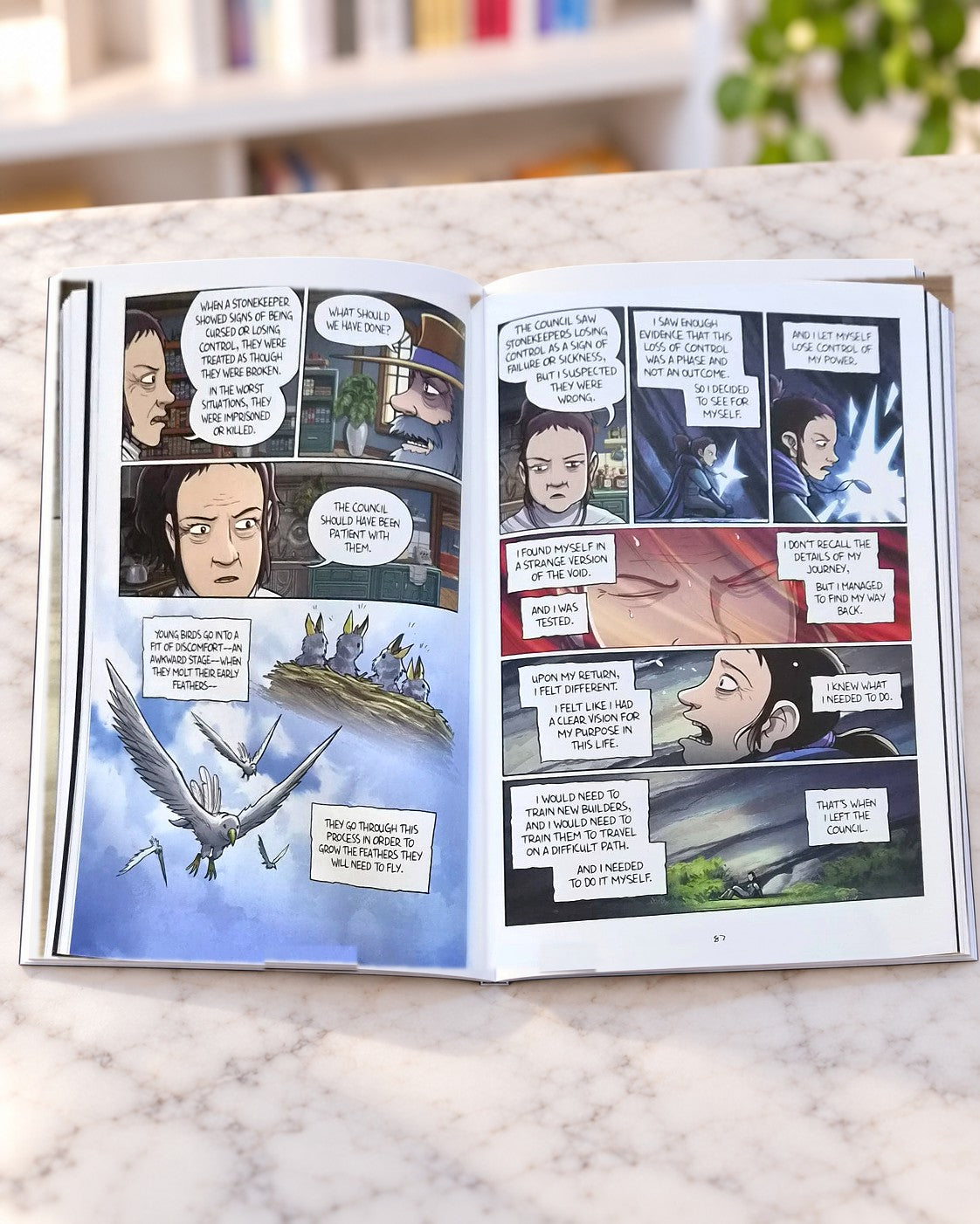 Amulet Book Nine: Waverider, inside pages 2