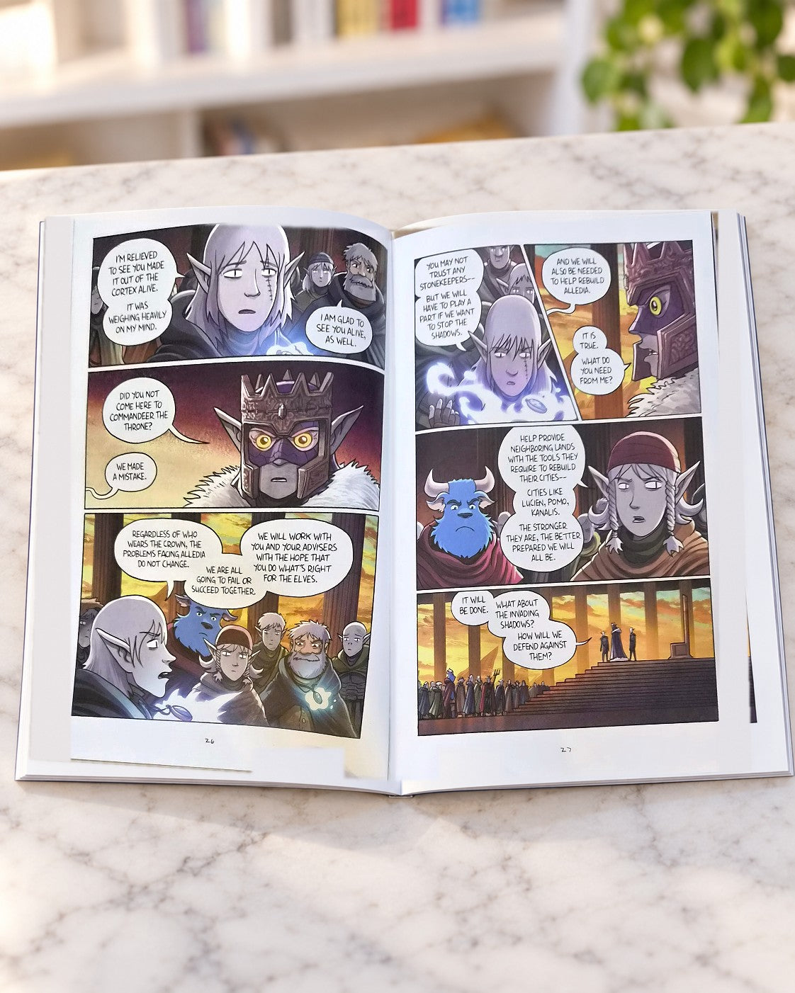Amulet Book Nine: Waverider, inside pages 1