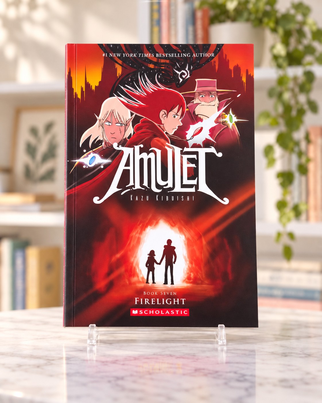 Amulet Book Seven: Firelight, front cover