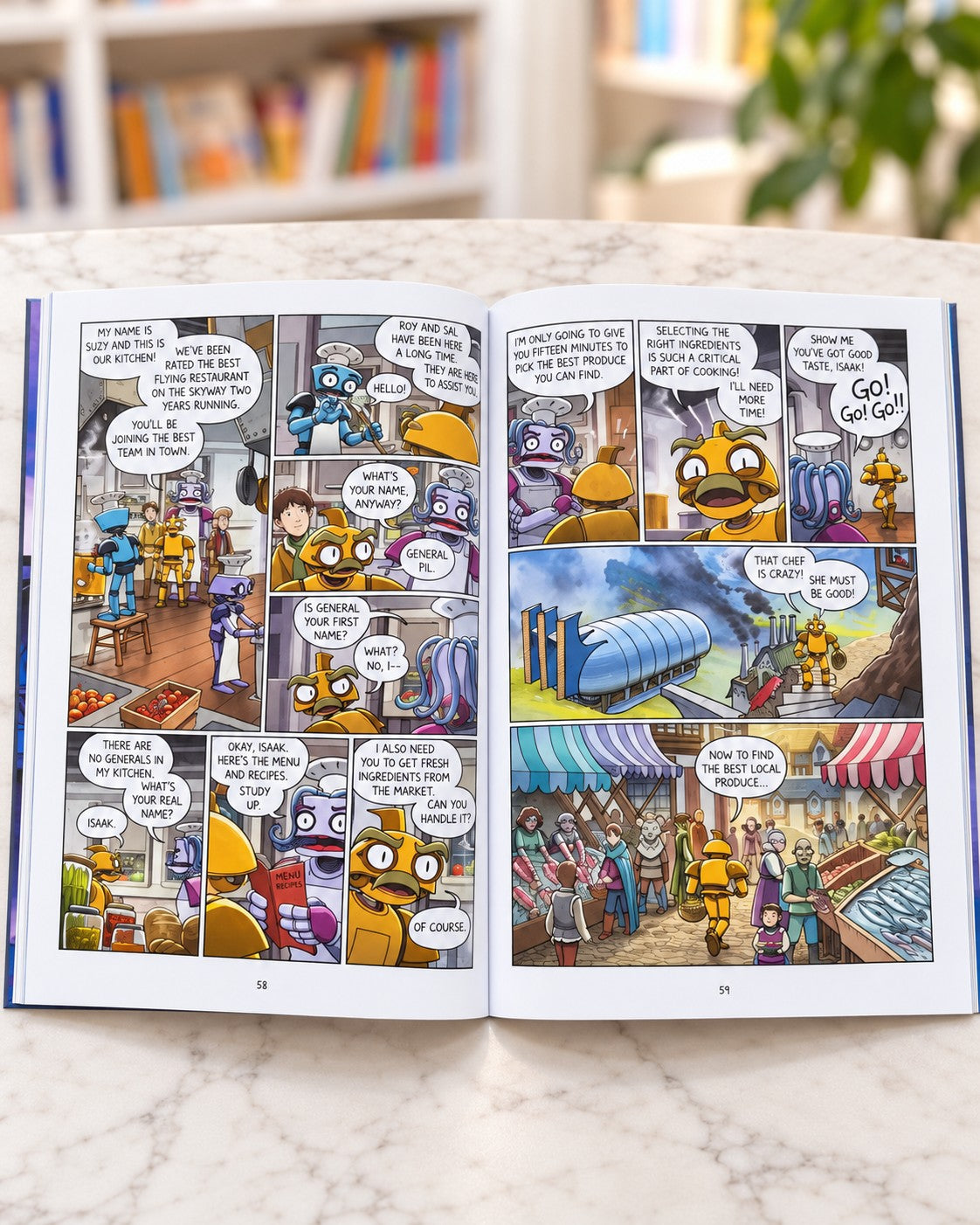 Amulet Book Seven: Firelight, inside pages 2