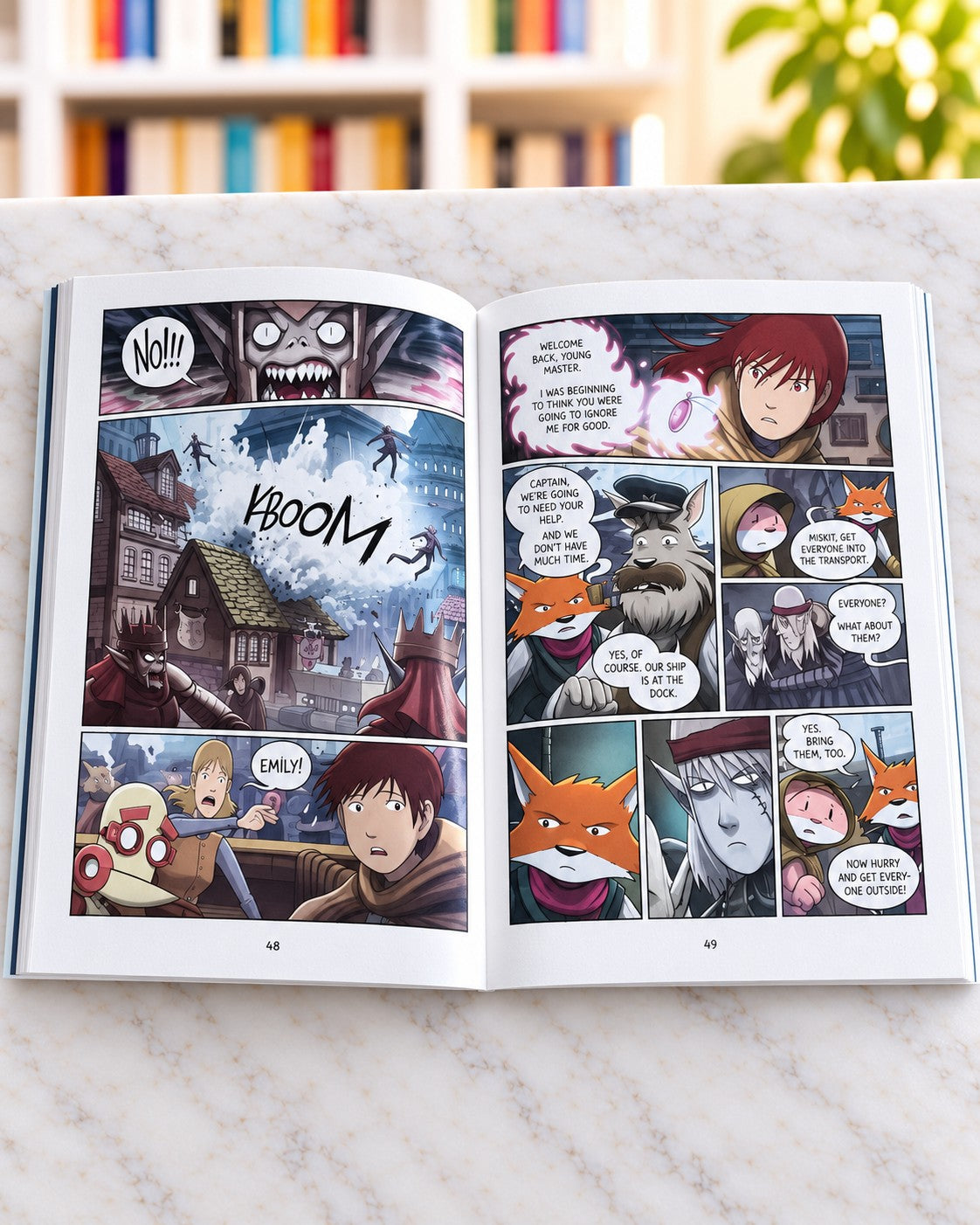 Amulet Book Three: The Cloud Searchers, inside pages 2