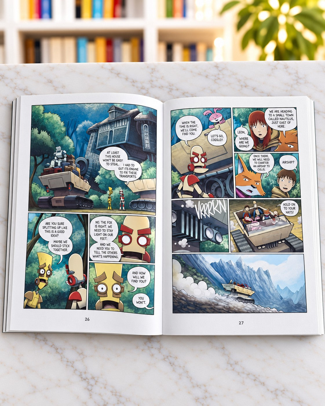 Amulet Book Three: The Cloud Searchers, inside pages 1