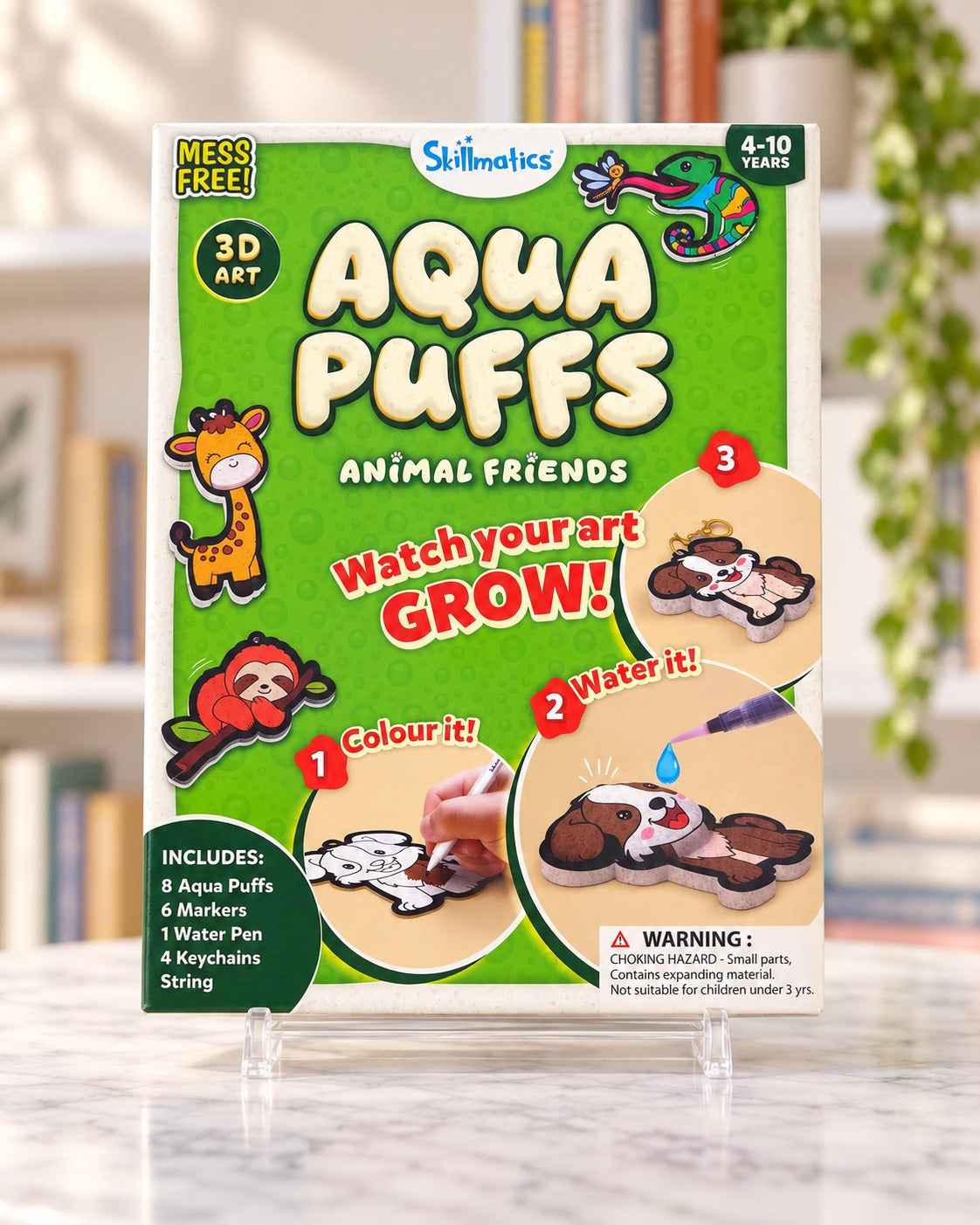 Aqua Puffs - Animal Friends, box front