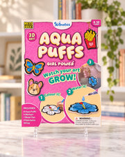 Aqua Puffs, box front