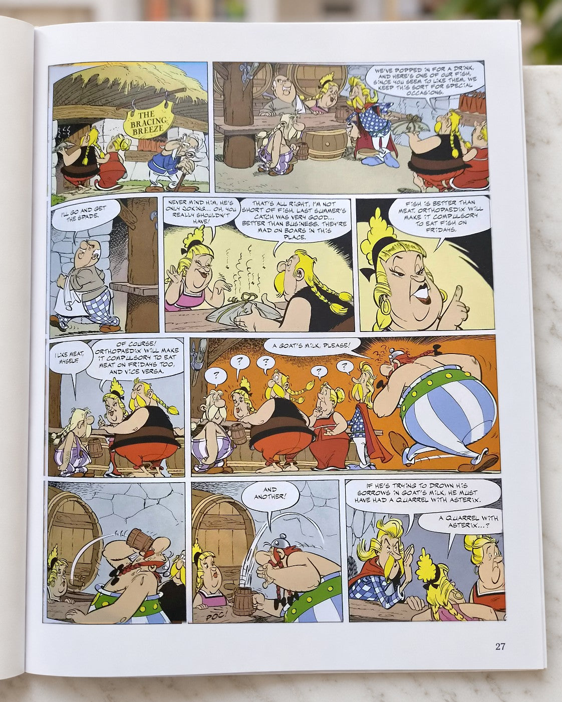 Asterix and Caesar's Gift, inside page 2