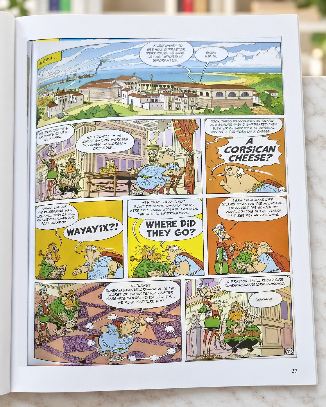Asterix in Corsica, inside page 2