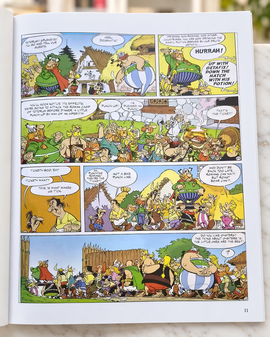 Asterix in Corsica, inside page 1