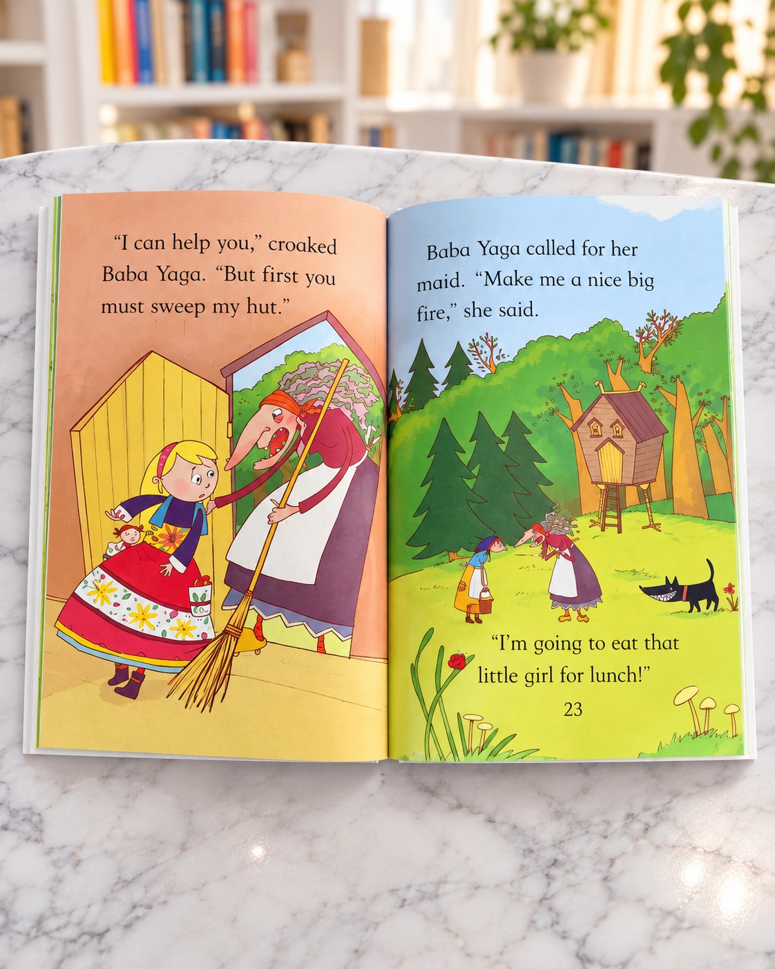 Baba Yaga The Flying Witch, inside pages 2