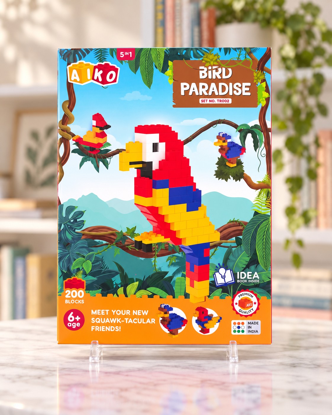 Bird Paradise Blocks 200 pcs, box front