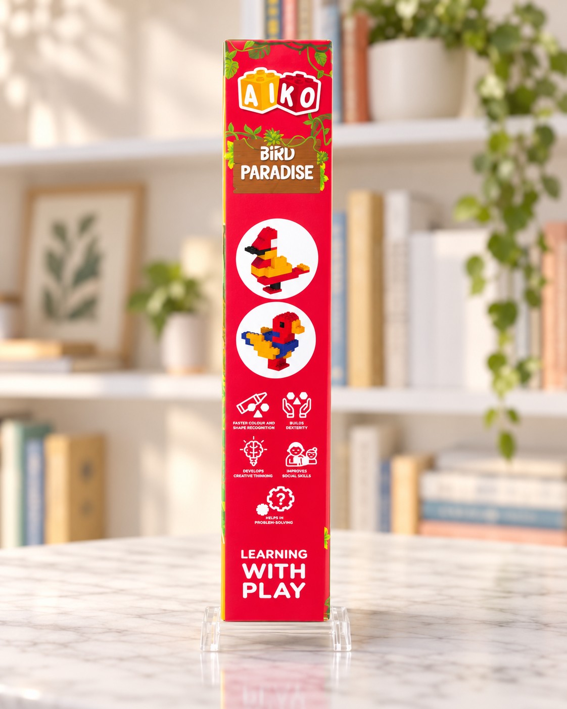 Bird Paradise Blocks 200 pcs, box side