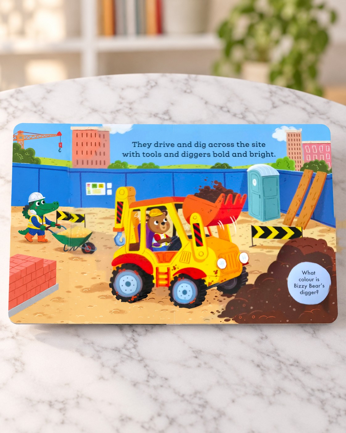 Bizzy Bear Digger, inside pages 2