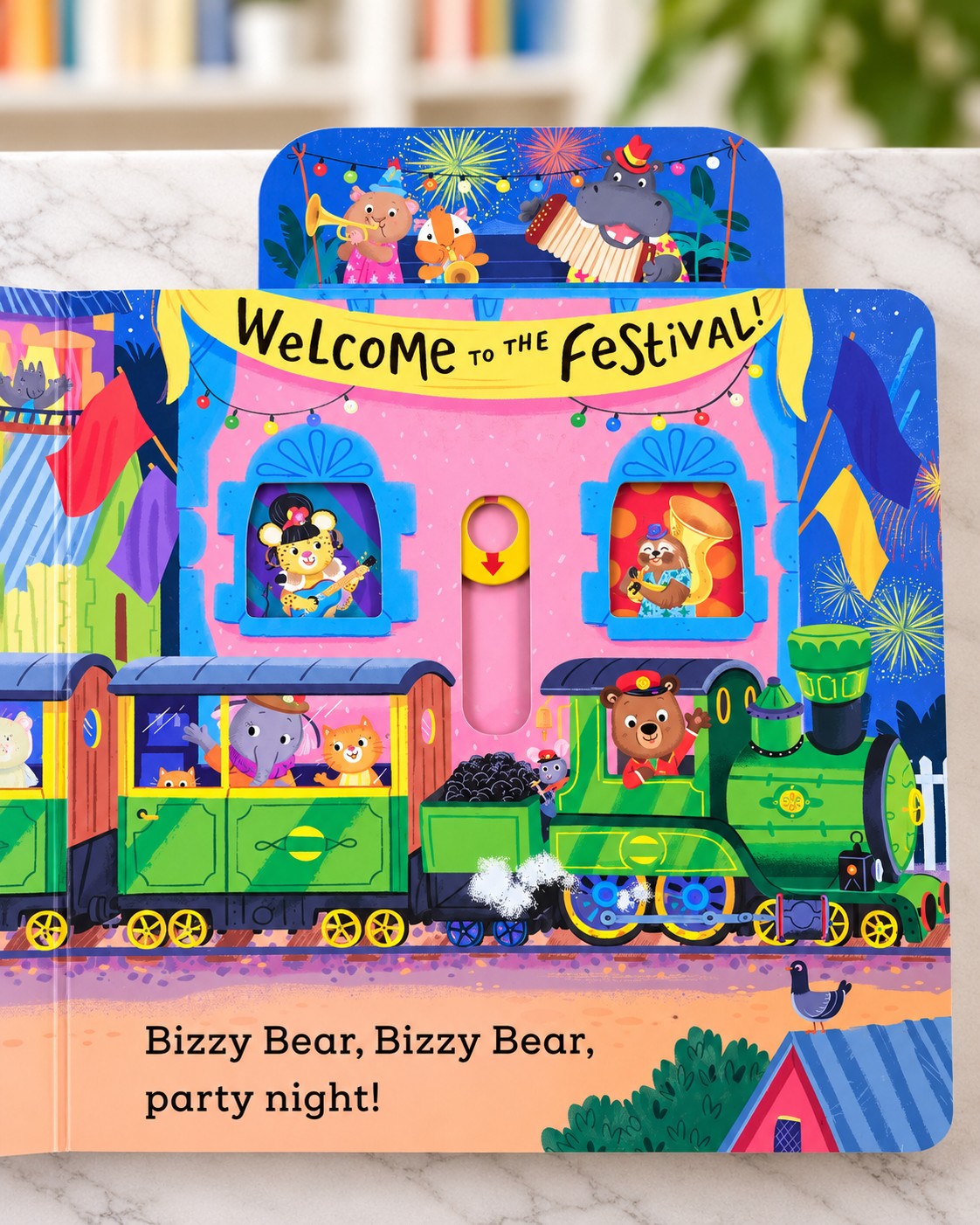 Bizzy Bear Train Driver, inside page 2