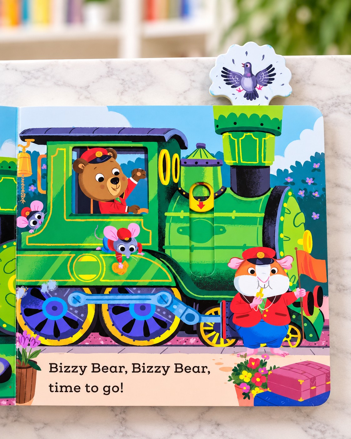 Bizzy Bear Train Driver, inside page 1