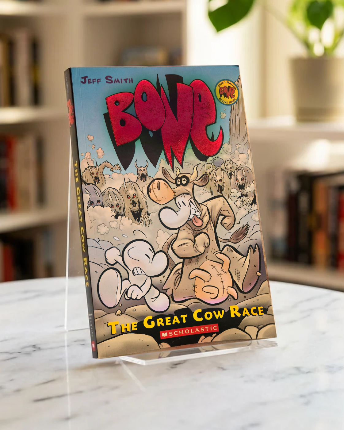 Bone - The Great Cow Race (Book 2), paperback front cover