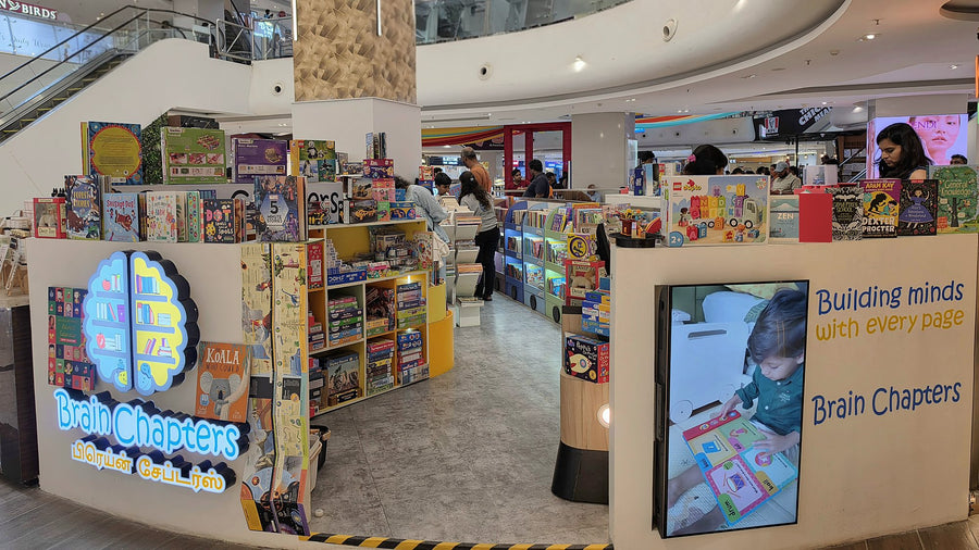 The Brain Chapters store at The Marina Mall, OMR