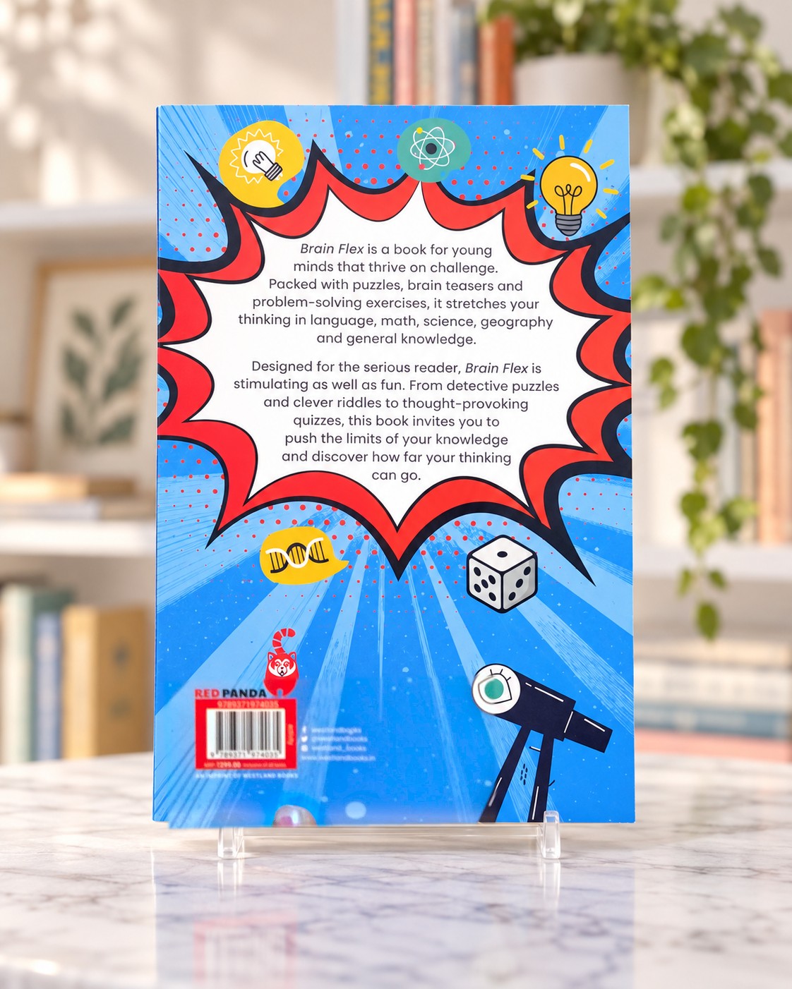 Brain Flex, back cover