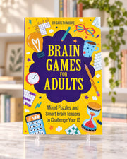 Brain Games for Adults, front cover