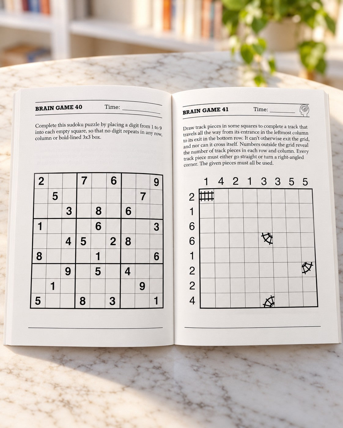 Brain Games for Adults, inside pages 1