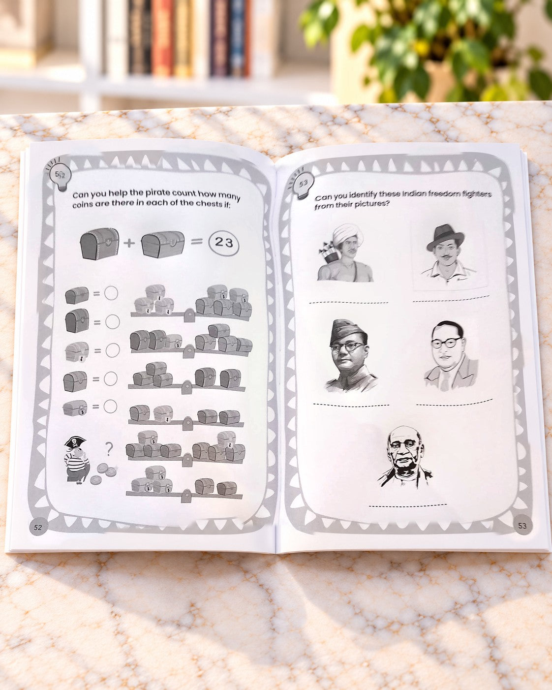 Brain Storm 6: Puzzles and Challenges for Bright Kids, inside pages