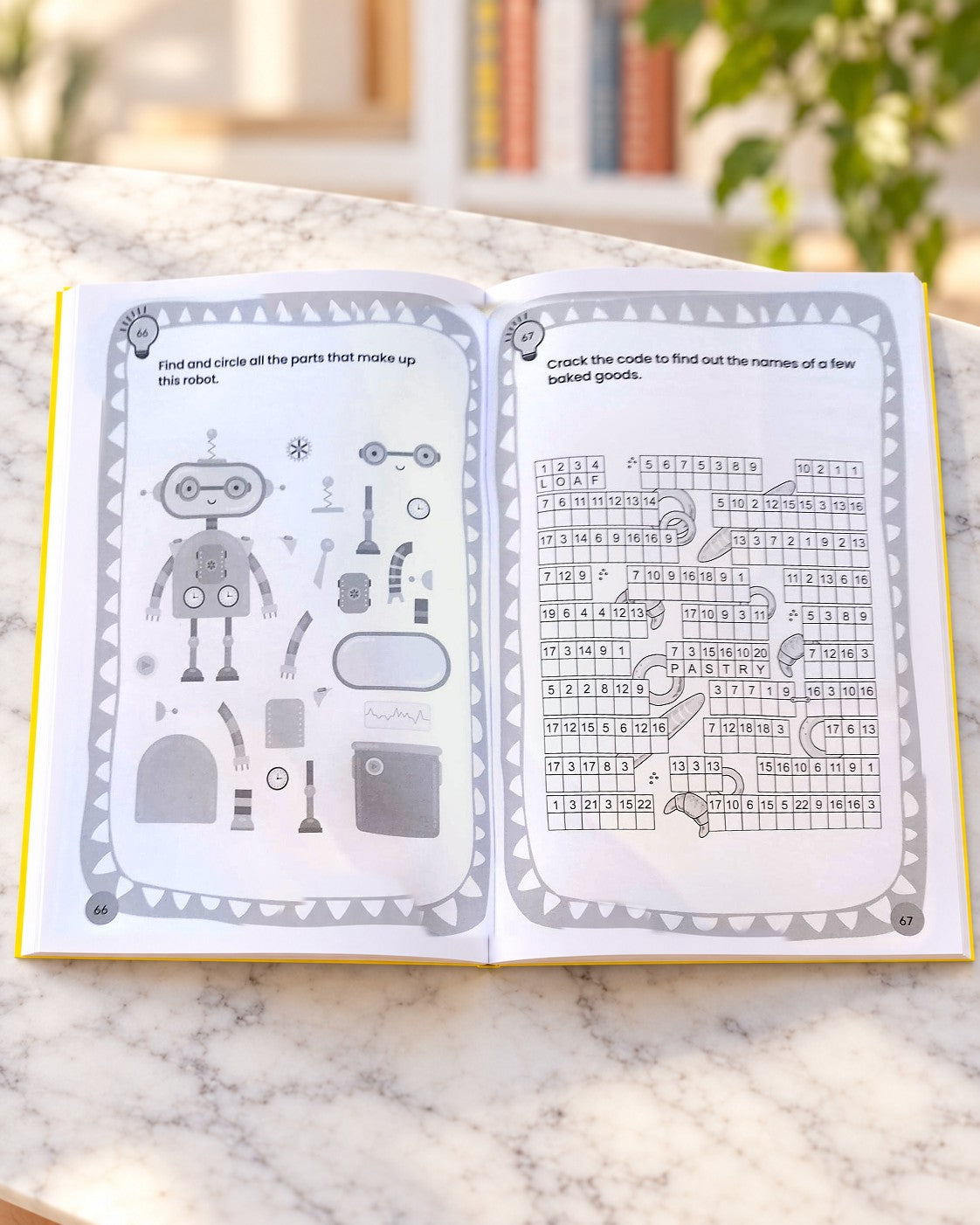 Brain Storm 6: Puzzles and Challenges for Bright Kids, inside pages
