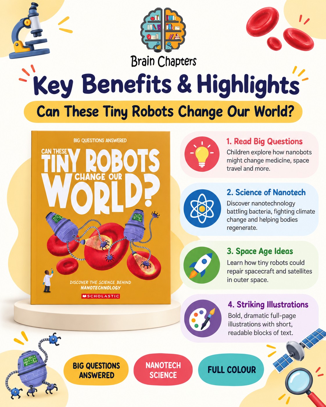 Key benefits and highlights of Can These Tiny Robots Change Our World? Nanotechnology