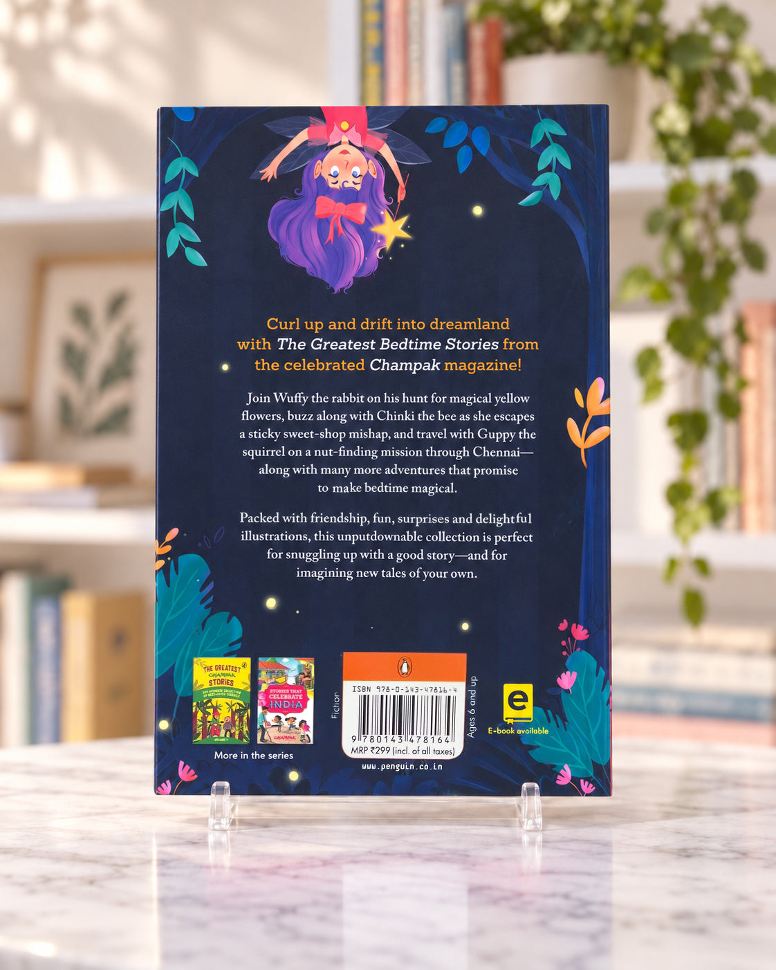 Champak - The Greatest Bedtime Stories, paperback back cover