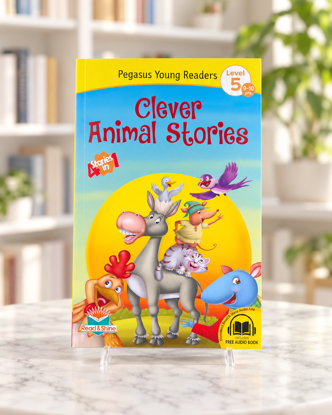 Clever Animal Stories, Level 5 reader, paperback front cover